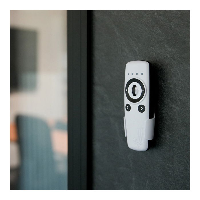 Shelly ZB Mando a Distancia Universal Zigbee Gris con Botones Personalizables y Acelerómetro