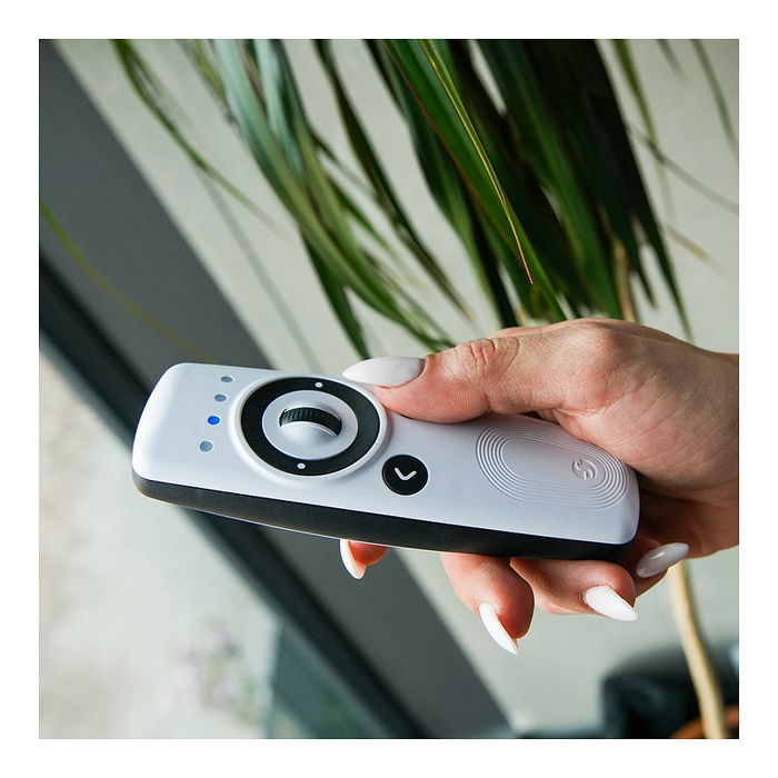 Shelly ZB Mando a Distancia Universal Zigbee Gris con Botones Personalizables y Acelerómetro