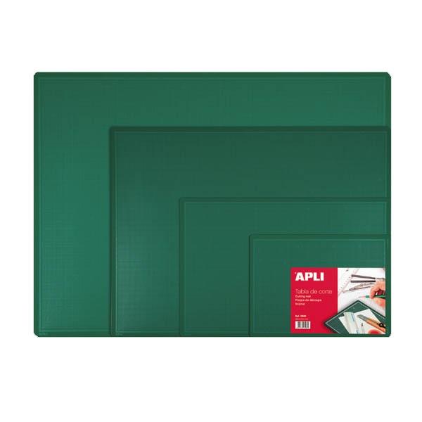 APLI Tabla de corte PVC A1 verde 600x900x2mm APLI Tabla de corte PVC A1 verde 600x900x2mm
