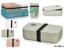 Leknes Tupper Surtidos Colores Plástico 19.5x6.5x12 cm (Set de 24)