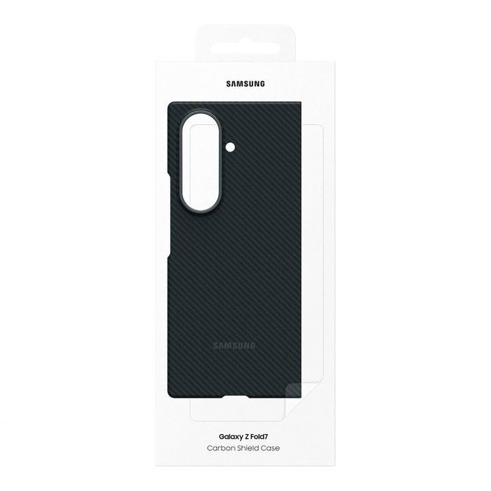 Samsung Carbon Shield Case para Galaxy Z Fold7 - Negro Samsung Carbon Shield Case para Galaxy Z Fold7 - Negro