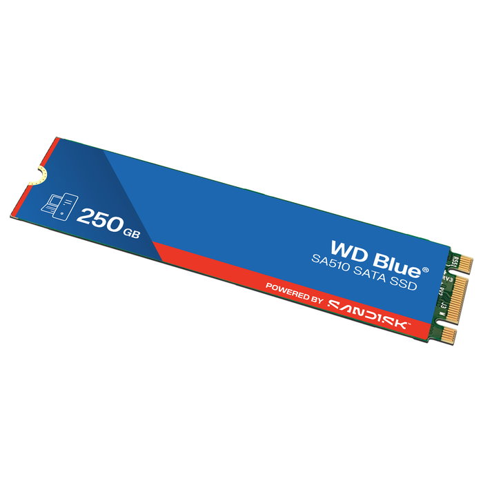 Western Digital WD Blue SA510 SSD 250GB M.2 2280 SATA III 6Gb/s Interno