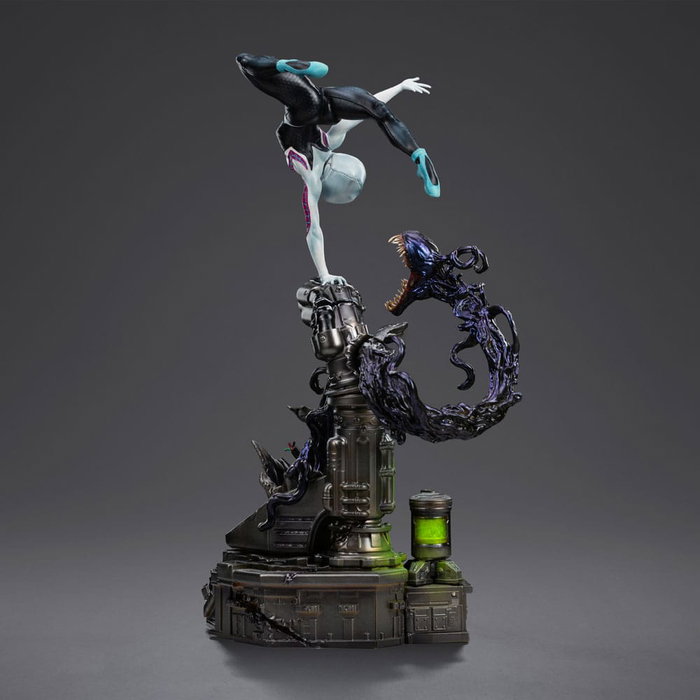 Spider-Man vs Villains Estatua 1/10 Art Scale Ghost Spider Diorama 34 cm