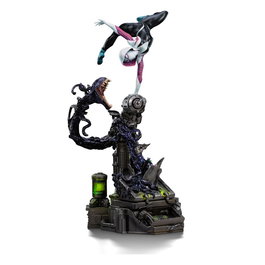 Spider-Man vs Villains Estatua 1/10 Art Scale Ghost Spider Diorama 34 cm