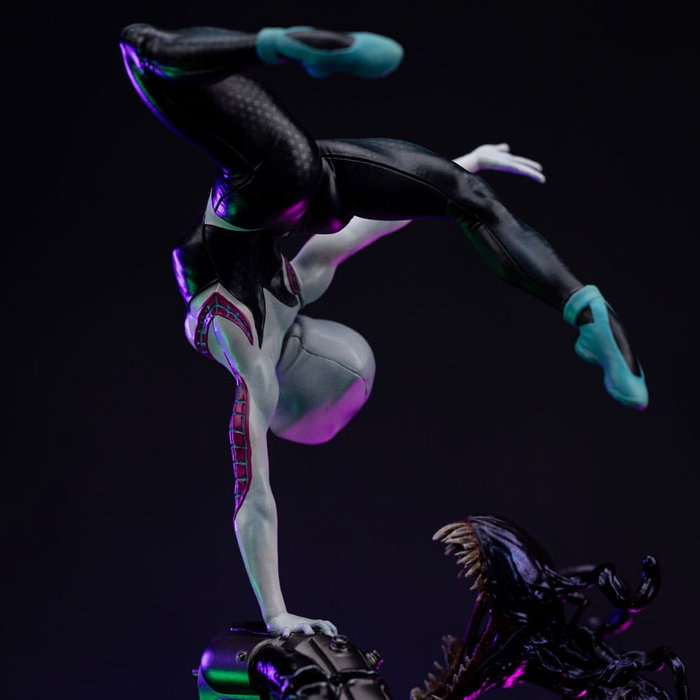 Spider-Man vs Villains Estatua 1/10 Art Scale Ghost Spider Diorama 34 cm