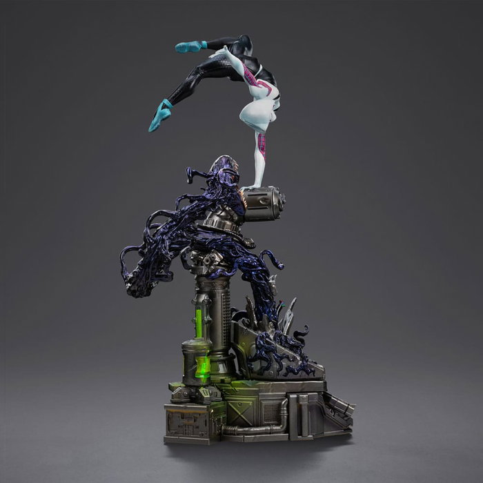 Spider-Man vs Villains Estatua 1/10 Art Scale Ghost Spider Diorama 34 cm