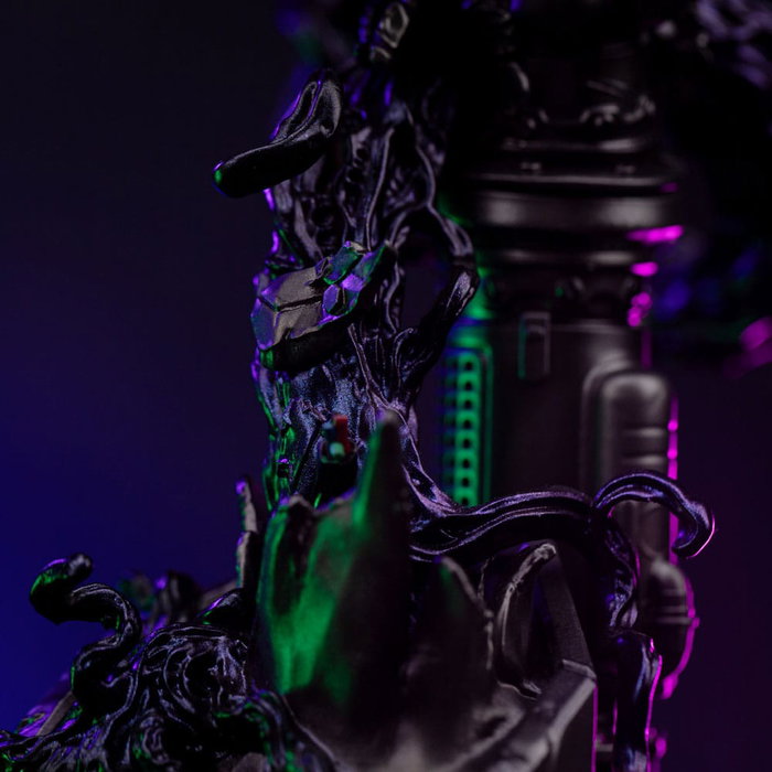 Spider-Man vs Villains Estatua 1/10 Art Scale Ghost Spider Diorama 34 cm