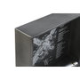 DKD Home Decor Set de 3 Relojes de Pared de Metal Diseño Avión Plateado