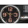 DKD Home Decor Set de 3 Relojes de Pared de Metal Diseño Avión Plateado