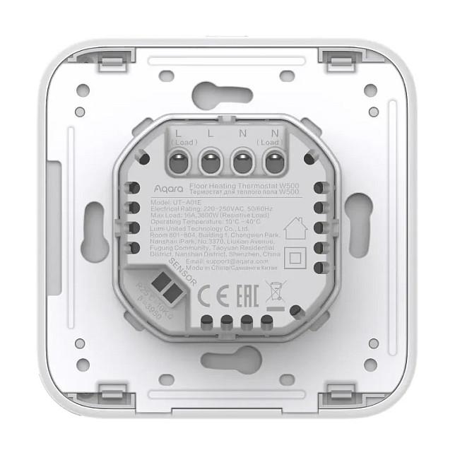Aqara W500 Termostato Digital Inteligente para Suelo Radiante, Termostato Inteligente