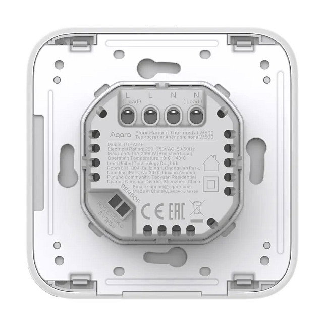 Aqara W500 Termostato Digital Inteligente para Suelo Radiante, Termostato Inteligente Aqara W500 Termostato Digital Inteligente para Suelo Radiante, Termostato Inteligente