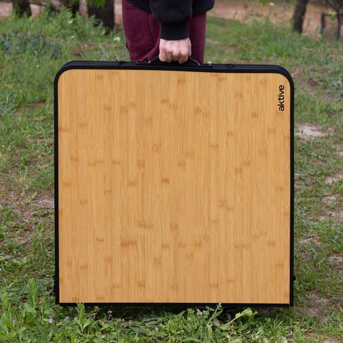 Color Baby Aktive-Set Mesa Camping Bambu 120X60Xh60/70Cm con 4 Taburetes Color Baby Aktive-Set Mesa Camping Bambu 120X60Xh60/70Cm con 4 Taburetes