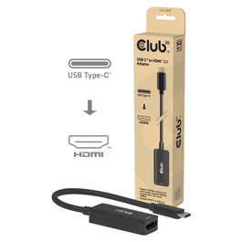 Club 3D Adaptador USB Tipo C a HDMI 2.1 8K HDR10 DP1.4
