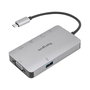 Targus Docking Station DOCK419EUZ USB-C Dual HDMI VGA Ethernet 100W USB 3.2 Gen 1 - Para Windows, Mac, ChromeOS, Gris