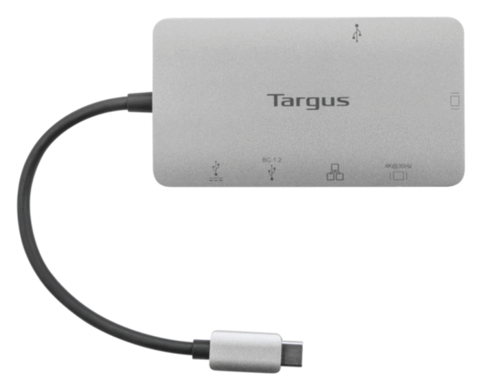 Targus DOCK419 - Docking Station Alámbrica USB 3.2 Gen 1 (3.1 Gen 1) Type-C, Suministro de Potencia USB hasta 100W, Gris