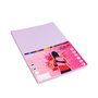 FABRISA Paquete de Papel A4 Color Lila 80g, 100 Hojas
