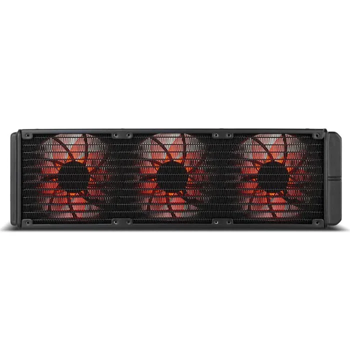 NOX Hummer H-360 ARGB - Kit de Refrigeración Líquida para CPU AIO, Triple Radiador 360mm (3x Ventiladores 120mm), Negro, Compatible con Intel y AMD