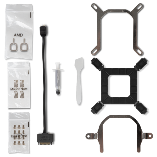 NOX Hummer M-360 ARGB Kit de Refrigeración Líquida 360mm Negro NOX Hummer M-360 ARGB Kit de Refrigeración Líquida 360mm Negro