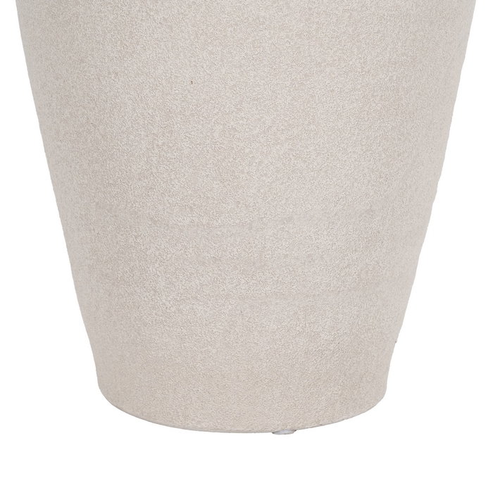 Jarrón Blanco Cerámica Decoración 30 X 30 X 80 cm