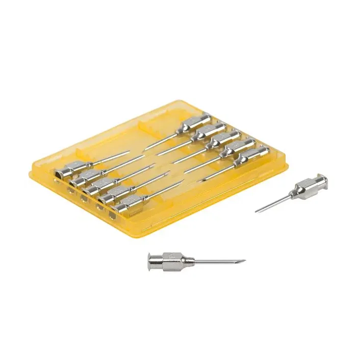 Kruuse Aguja Veterinaria Multi Uso 1,6x20 mm 16G Luer-Lock, 12 Unidades en Caja, Acero Inoxidable Esterilizable Kruuse Aguja Veterinaria Multi Uso 1,6x20 mm 16G Luer-Lock, 12 Unidades en Caja, Acero Inoxidable Esterilizable
