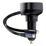 Baseus Enjoyment Pro Cargador de Coche 60W con Cable USB-C Retráctil Negro