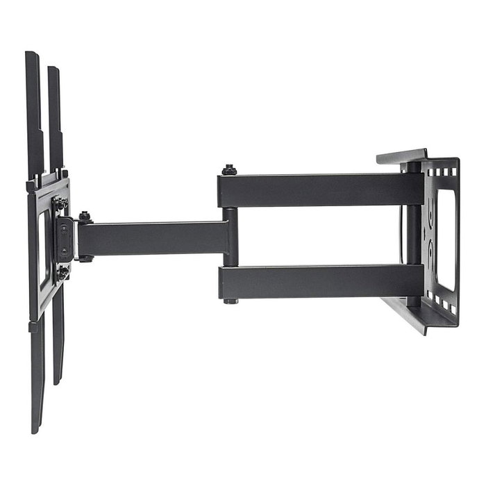 MANHATTAN Soporte de Pared Articulado 94-177 para TV 37-70 Pulgadas, Inclinación y Giro 180°, Compatible VESA 200x200 a 600x400, Hasta 50 kg, para Flachbildschirme y TVs Curvas