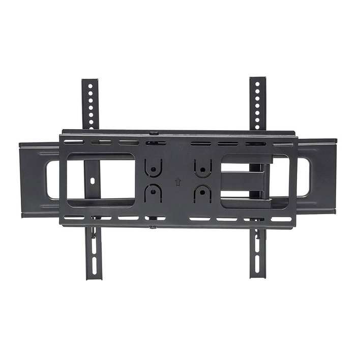 MANHATTAN Soporte de Pared Articulado 94-177 para TV 37-70 Pulgadas, Inclinación y Giro 180°, Compatible VESA 200x200 a 600x400, Hasta 50 kg, para Flachbildschirme y TVs Curvas