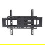 MANHATTAN Soporte de Pared Articulado 94-177 para TV 37-70 Pulgadas, Inclinación y Giro 180°, Compatible VESA 200x200 a 600x400, Hasta 50 kg, para Flachbildschirme y TVs Curvas