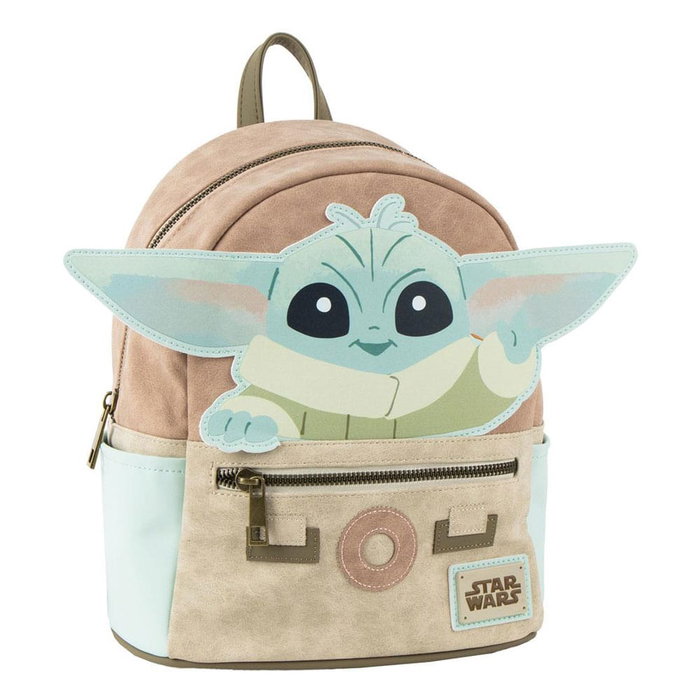 Cerdá Mochila Casual Grogu The Mandalorian Star Wars Beige Cerdá Mochila Casual Grogu The Mandalorian Star Wars Beige