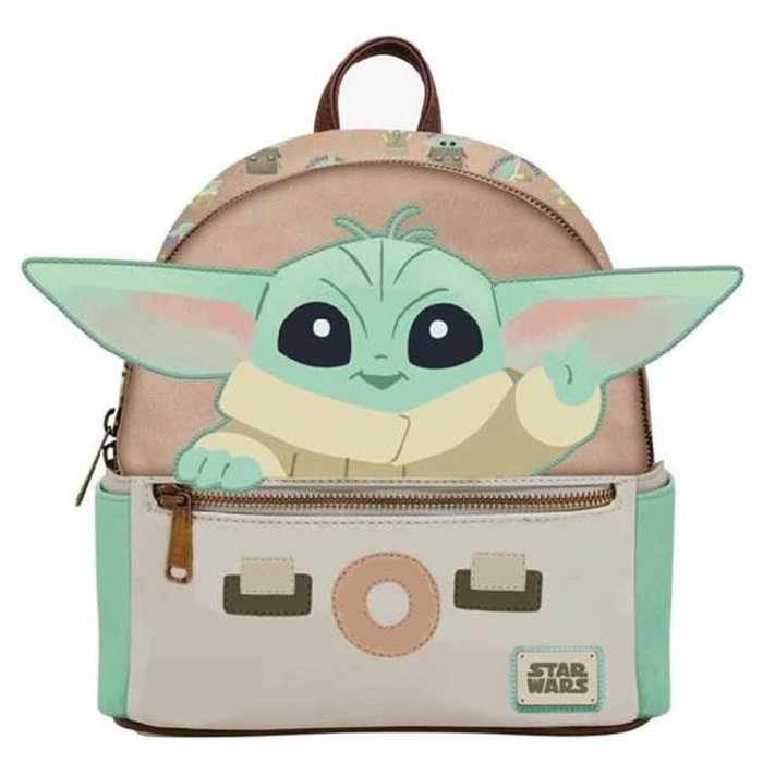 Cerdá Mochila Casual Grogu The Mandalorian Star Wars Beige Cerdá Mochila Casual Grogu The Mandalorian Star Wars Beige