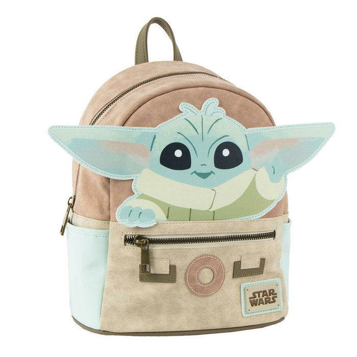 Cerdá Mochila Casual Grogu The Mandalorian Star Wars Beige Cerdá Mochila Casual Grogu The Mandalorian Star Wars Beige