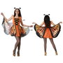 Disfraz Mariposa Adulto Mujer Naranja con Accesorio de Espalda - Talla M-L