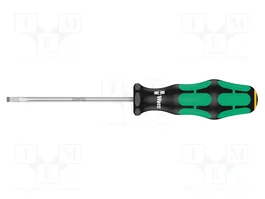 WERA Destornillador plano estándar 4x0,8mm 100mm