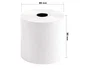 Q-connect Rollo de papel térmico 80 mm x 80 mm sin bisfenol A (Pack de 5) inevitable