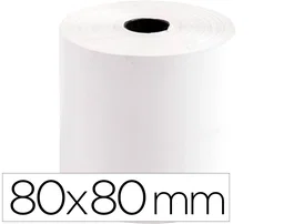 Q-connect Rollo Sumadora Termico 80x80 mm Sin Bisfenol A
