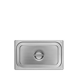 VOLLRATH PUJADAS Tapa para Cubeta GN 1/6 Gastronorm de Acero Inoxidable 18/10