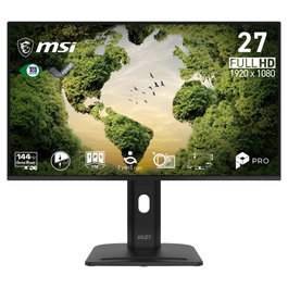 MSI PRO MP275PGN E14 Monitor de 27 pulgadas IPS Full HD 144Hz HDR con Altavoces, Negro