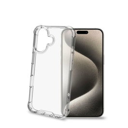 Celly Armor para iPhone 16, blanco