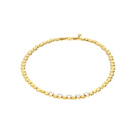 Chiara Ferragni Collar Dorado de Acero Inoxidable J19AVT01