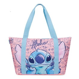 DISNEY Bolsa de playa Aloha Stitch de Nylon 43x33x15cm