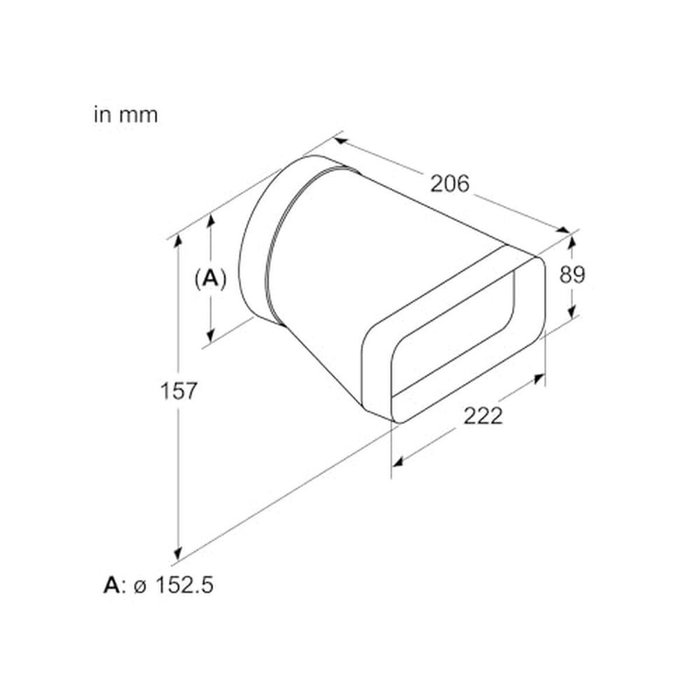 Adaptador BOSCH HEZ9VDSI0 Negro