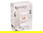 Kinvara Carro Organizador Blanco 3 Pisos Plástico y Metal 43x32x16.5cm Capacidad 15kg