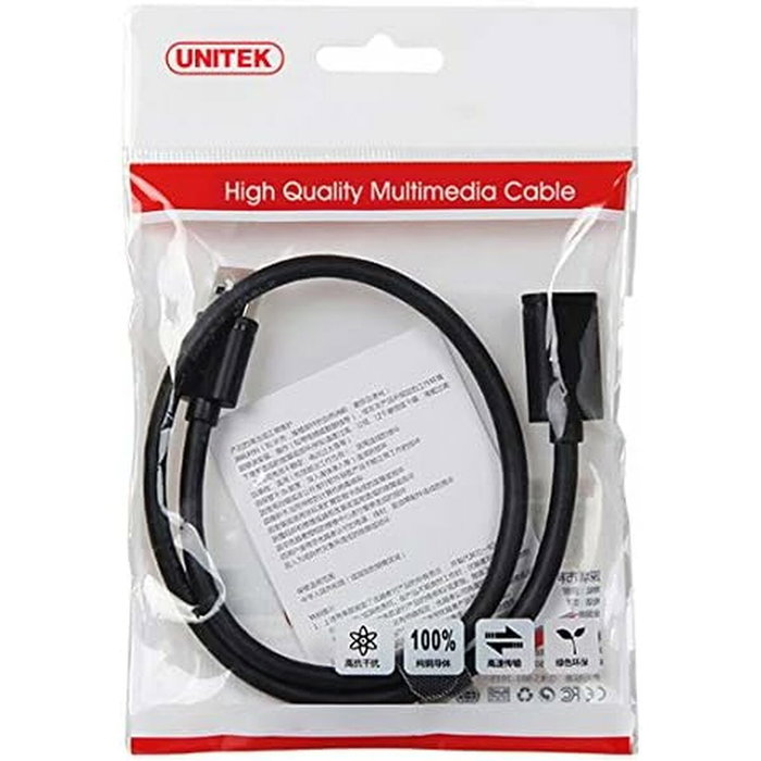 Unitek Cable de extensión USB 3.0 de 2.0m con conectores chapados en oro