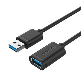 Unitek Cable de extensión USB 3.0 de 2.0m con conectores chapados en oro