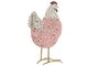 DKD Home Decor Figura de Resina Surtido de 2 Piezas Rosa y Verde