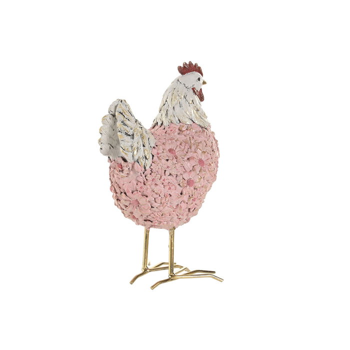 DKD Home Decor Figura de Resina Surtido de 2 Piezas Rosa y Verde DKD Home Decor Figura de Resina Surtido de 2 Piezas Rosa y Verde