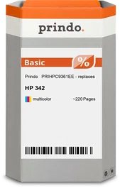 Prindo Basic Cartucho de tinta Varios Colores Alternativa para HP C9361EE 342 220 Páginas