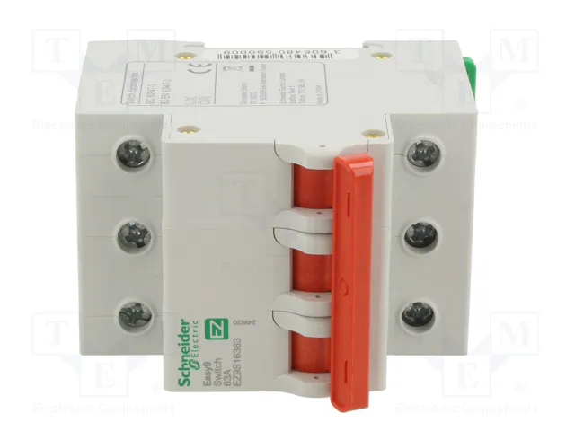 SCHNEIDER ELECTRIC Easy9 EZ Interruptor de aislamiento 63A 3 polos