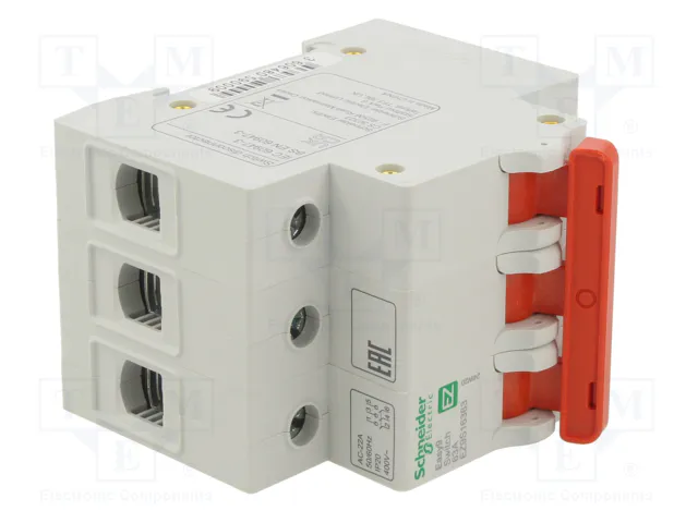 SCHNEIDER ELECTRIC Easy9 EZ Interruptor de aislamiento 63A 3 polos