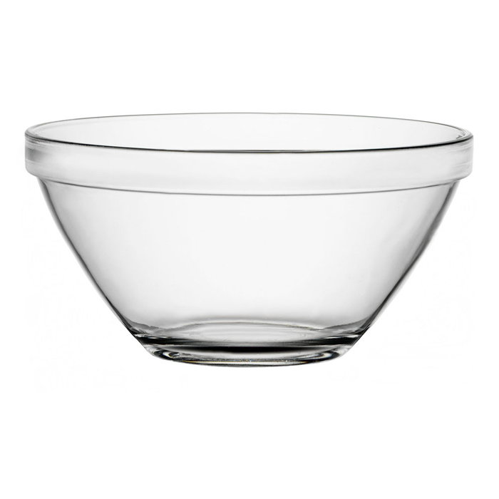Bormioli Rocco Bol M 1060 Ml Pompei Cristal Templado Apilable (24 Unidades) Ø 17 cm x 8,5 cm Bormioli Rocco Bol M 1060 Ml Pompei Cristal Templado Apilable (24 Unidades) Ø 17 cm x 8,5 cm